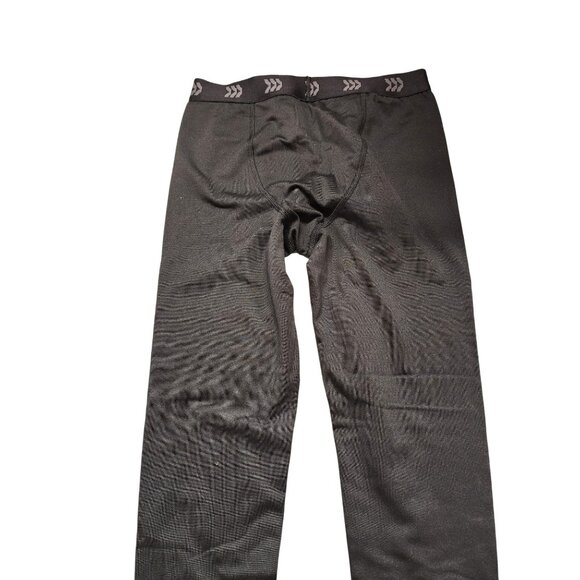 All in Motion Black Thermal Base Layer Set Top & Bottom Size M - Picture 6 of 7
